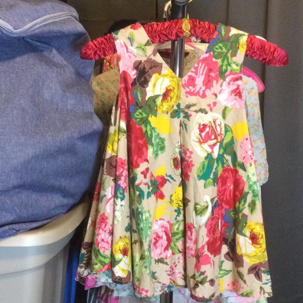 Mud kingdom floral dress 3-4